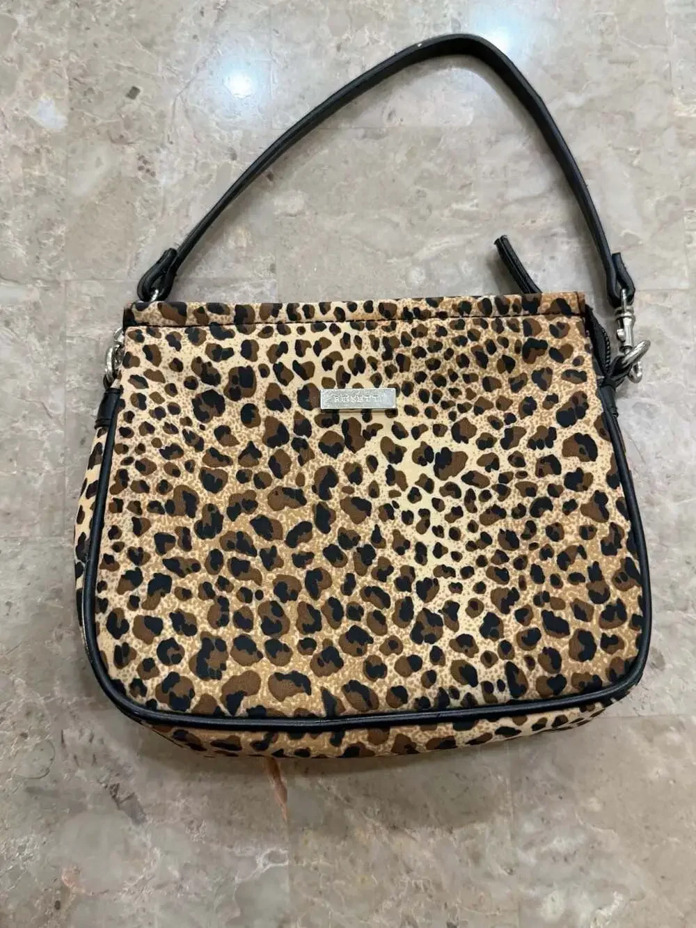 Rosetti Leopard Print Small Shoulder Bag / Wristlet